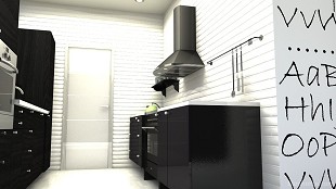 cocina negro - 5