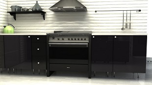 cocina negro - 6