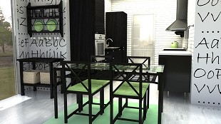 cocina negro - 2