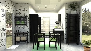 cocina negro by mawiblop