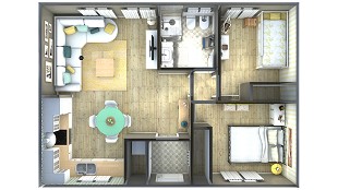 Vivienda 55m2 - 6