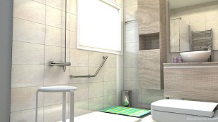 XZ baño Lorenzo by xzprojectes