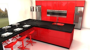 COCINA ROJA DEK - 5
