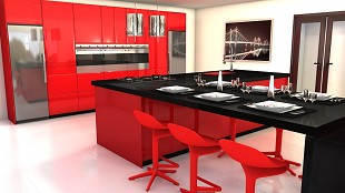 COCINA ROJA DEK - 6