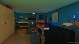 habitacion de 3 - 1