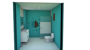 Ist Bathroom by Anónimo