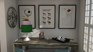 one space - 10