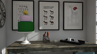 one space - 26
