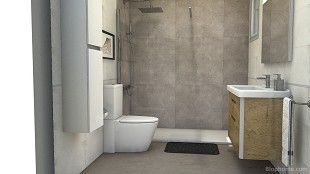 baño gris - 4