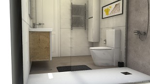 baño gris - 7