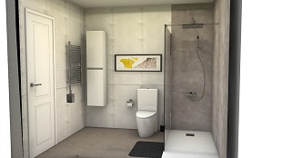 baño gris - 8
