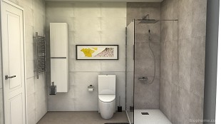 baño gris - 9