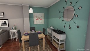 Salón turquesa - 1