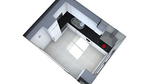 Cocina Plano 1 - 2
