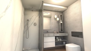 Baño_PRINCIPAL by Diseña+