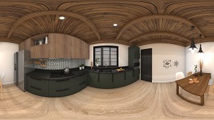 Green-wood Kitc by Lidiale