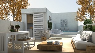 terraza Sandra by AkaInteriores