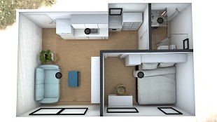 Mini 6 x 4 m2 by Cawesome