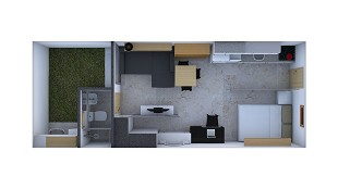 Monoambiente 36 by Anónimo