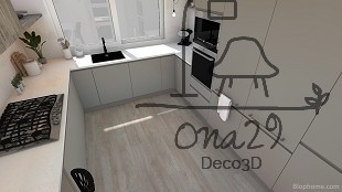 Cocina en U - 1