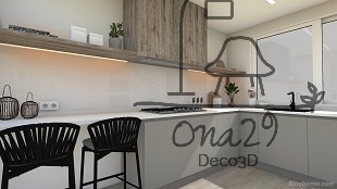 Cocina en U - 3