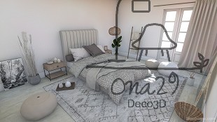 Dorm_ Japandi by --ona29--