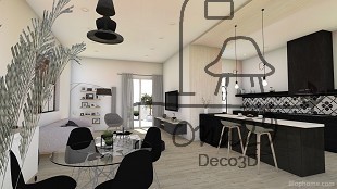 Salon-Cocina by --ona29--
