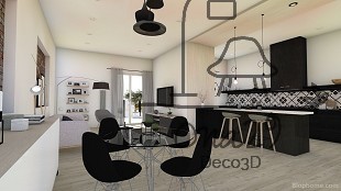 Salon-Cocina - 1