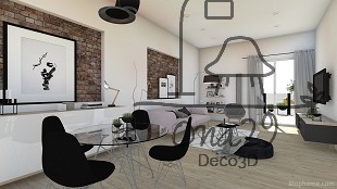 Salon-Cocina - 2