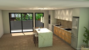 COCINA ISLA - 1