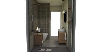BAÑO SANTA FE by nievesgomezinteriorismo
