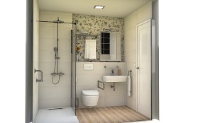 BAÑO OLIVÁN by nievesgomezinteriorismo