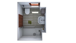 BAÑO DORM_ LAVA by Anónimo
