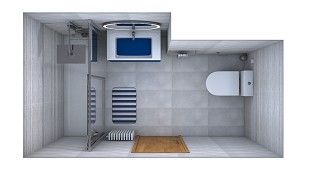 Proyecto diseño baño, DAVID 2 by Anónimo