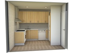 Proyecto diseño cocina, COCINA LEIRE by Anónimo